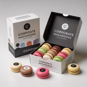 Corporate Logo Macaroons